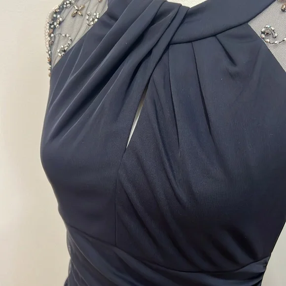 Navy blue formal dress - Picture 4 of 12